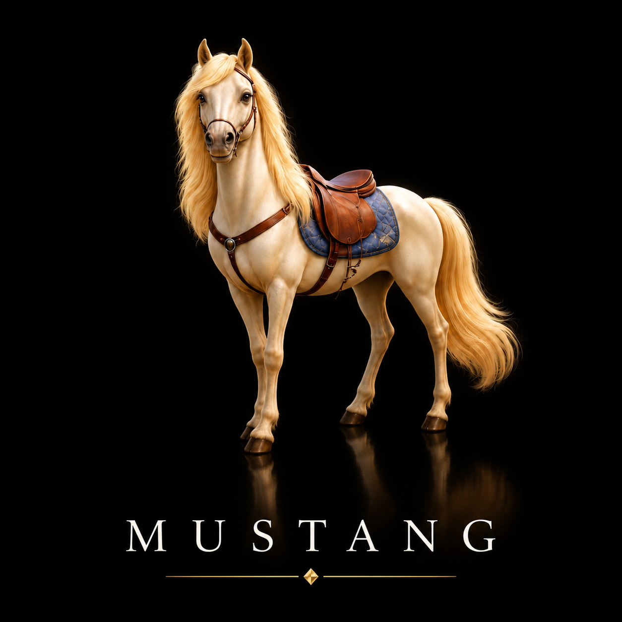 Mustang portrait