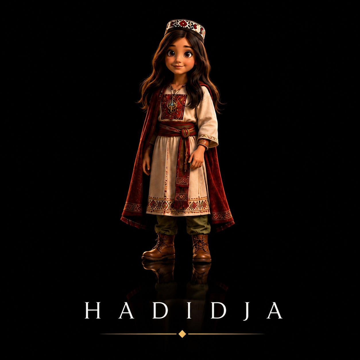 Hadidja character portrait